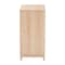 Baxton Studio Elsbeth Japandi Oak Brown Finished Wood and Natural Rattan 3-Drawer Storage Cabinet 227-12953-ZORO - alternate 3