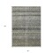 Homeroots 8' X 10' Pewter And Green Striped Washable Indoor Outdoor Area Rug 605702 - alternate 3