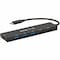 Eaton TRIPP LITE SERIES SLIM USB HUB 6-PORT 10GBPS & USB-A 2.0 HUB PORTS USB-C CONNECT U460-006-5A1C - alternate 1
