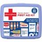 Johnson & Johnson Travel Ready First Aid Kit - 80 x Piece(s) - 5.5in Height x 6.3in Width x 1.7in Depth - Plastic 202068 - alternate 1