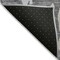 Homeroots 8' X 10' Gray And Silver Abstract Washable Indoor Outdoor Area Rug 613629 - alternate 3