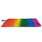Picnic Time Family Of Brands Vista Outdoor Picnic Blanket & Tote, Rainbow with Black 821-00-355-000-0 - alternate 4