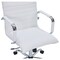 Leisuremod Harris Faux Leather Office Chair, White HO19WL - alternate 4