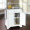 Crosley Lafayette Granite Top Portable Kitchen Island/Cart KF30023BWH - alternate 3