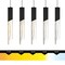 Cwi Lighting Petra Integrated LED 24in Black Chandelier with Handcrafted Glass 1723P24-17-101 - alternate 2