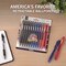 Zebra Pen Z-Grip Ballpoint Pen, Retractable, Medium 1 mm, Assorted Ink and Barrel Colors, 24PK 12224 - alternate 5