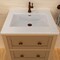 Whitehaus Collection 25 in Countertop Vanity Sink with Integrated Rectangular Bowl, Single Faucet Drilling and Overflow WHCS2522-1H - alternate 2