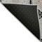 Homeroots 3' X 5' Black And Silver Floral Washable Indoor Outdoor Area Rug 610739 - alternate 4