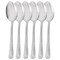 Gibson Home Tustin 6 Piece Stainless Steel Dinner Spoon Flatware Set in Silver 73976.06 - alternate 1