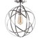Jonathan Y Alba 13" Metal LED Flush Mount, Nickel JYL9514B - alternate 3
