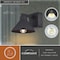 Vaxcel Sumner Outdoor Black Dusk to Dawn Wall Sconce with GFCI Outlet, Dark Sky Shade T0797 - alternate 4