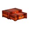 Homeroots Set of Two Brown Wood Box With Lid, 2PK 489368 - alternate 4