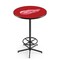 Holland Bar Stool Co 42" Black Detroit Red Wings Pub Table L216B4236DetRed - alternate 1
