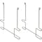 Buyers Products Galv Anti-Sail Brackets, 20IN Wide, PR 400BZPKGD - alternate 1
