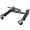 Wrightmaster Set of 4 Wheel Dolly Car Skates, Hydraulic Tire Jack, Ratcheting Foot Pedal Lift, 1,250lbs Gray ZR-W465S00027 - alternate 3
