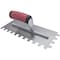 Marshalltown Notched Trowel, Flooring Trowel, Tiling Trowel, Square Notched Trowel, 1/2 inch Notches NT670 - alternate 3