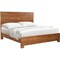 Homeroots Brown Live Edge Bow Joint Solid Wood King Bed Frame 604634 - alternate 4