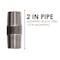 Ace Trading - Nipple 1/2 in. MIP each X 1/2 in. D MIP Black Steel 2 in. L Nipple 300UP12X2 - alternate 4