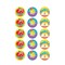 Trend School Time/Apple Stinky Stickers, 60-Piece Set, 6PK T6418 - alternate 3