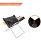 Ipower YSSOA 12in Portable Grill Charcoal Barbecue Grill - Folding Grill Notebook Shape Charcoal Grill, De GLGRILLXFOLD12B - alternate 3