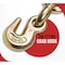 Mytee Products 3/8 in - 1/2 in Pro Heavy Duty Ratchet Load Chain Binder with with Grab Hooks, 8PK CBRS38-PROx8 - alternate 2