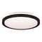 Vaxcel Ellie 16.25-in W Integrated LED Bronze Contemporary Flush Mount Ceiling Light Fixture C0315 - alternate 3