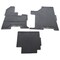 Mytee Products 3Pcs Latex Semi Truck Black Floor Mats Liners for Peterbilt 357, 377, 378 (2004) MAT-PTMT3P-2D04 - alternate 2