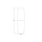 Skutchi Designs Boat Conference Table With Power Unit, 48 in W, 168 in L, Grey HAR-BOT-48x168-DOU.BK-U779-EBLK - alternate 2