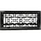 Sierra Grates 4 in. H X 12 in. W Powder Coat Steel, Metallic Bronze Floor Register ORI412-BRZ - alternate 3