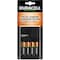 Duracell Charger, 6-8 Hrs. Charge, 1 Charger And 4 AA Nimh Batteries CEF14 - alternate 1