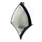 Homeroots 7" Black Abstract Metal And Glass Wall Sconce Candle Holder 608435 - alternate 1