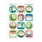 Trend Sushi Sweet, Ginger Scent Scratch 'n Sniff Stinky Stickers, 48-Piece Set, 6PK T83058 - alternate 2