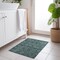 Homeroots 2' X 3' Turquoise Oriental Washable Non Skid Indoor Outdoor Area Rug 563844 - alternate 2