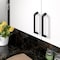 Richelieu 5 1/16 in (128 mm) Center-to-Center Matte Black Contemporary Cabinet Pull BP7348128900 - alternate 2