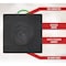 Mytee Products 24in x 24in x 2in Heavy-Duty Outrigger Pads w/ Recessed Radius - Black, 4PK ORP-242420-RRx4 - alternate 7