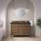 James Martin Vanities Brittany 48" Single Vanity, Saddle Brown, w/ 3 CM Phantome Eclos Top 650-V48-SBR-3PHT - alternate 5