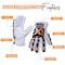 Supremeplus Cut & Impact Resistant Goatskin Leather Gloves, White & Black, Size: XL, Pair 1 SP-5932 - alternate 2