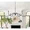 Z-Lite Toussant Matte Black  6 Light Chandelier 6103-63MB - alternate 5