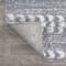 Jonathan Y Sofie Moroccan Trellis High-Low Gray/Cream 4 ft. x 6 ft. Area Rug SNT102A-4 - alternate 3