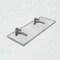 Fab Glass And Mirror Acrylic Shelf 6 x 18inces Brushed Nickel Bracket 3/4in Thickness Acrylic Pack of 1 AS19SC-6x18BN1P - alternate 3
