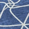 Homeroots 9' X 12' Blue And Ivory Geometric Washable Indoor Outdoor Area Rug 612867 - alternate 4