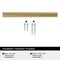 Amerock Composite 6-5/16 inch (160mm) Center-to-Center Champagne Bronze Cabinet Pull, 10PK 10VMP37143CZ - alternate 2