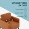 Leisuremod Chester Modern Leather Accent Armchair with Birch Wood Base, Cognac Tan CS33TN-L - alternate 4