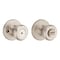 Kwikset Tylo Satin Nickel Bed/Bath Featuring Microban Antimicrobial Technology Door Knob 300T 15 6AL RCS V1 - alternate 3
