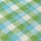 Homeroots 9' X 12' Lime Green Aqua And Beige Plaid Washable Indoor Outdoor Area Rug 601408 - alternate 4