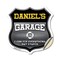 Signmission Daniel's Garage I Can Fix Everything But Stupid, 12 Inch X 12 Inch, Vinyl Decal SHI-D-12-490-DANIEL - alternate 1