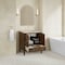 James Martin Vanities Myrrin 30" Single Vanity, Mid-Century Walnut w/ 3 CM Tajnar Eclos Top 485-V30-WLT-3TJR - alternate 3