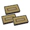 Offistamp Un-Inked Replacement Pad for Self-Inking Stamps, Two-Color, 1.88in x 1.13in, 3PK 034515 - alternate 3