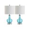 Jonathan Y Colette 20" Mini Glass Table Lamp, Amalfi Blue, 2PK JYL1029C-SET2 - alternate 3