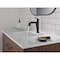 Delta Nicoli Single Handle Pull-Down Bathroom Faucet, Matte Black 15849LF-BLPD - alternate 2